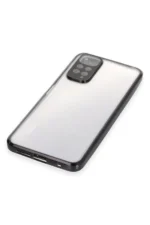 Uray store Xiaomi Redmi Note 11 Kılıf Razer Lensli Silikon - Siyah - Görsel 4