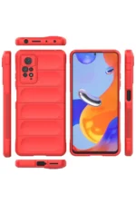 Uray store Xiaomi Redmi Note 11 Pro Kılıf Optimum Silikon - Kırmızı - Görsel 3