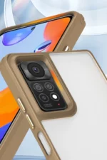 Uray store Xiaomi Redmi Note 11 Pro Kılıf Penta Silikon Kılıf - Çöl Titanyum - Görsel 2