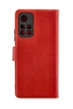 Uray store Xiaomi Redmi Note 11T Kılıf Trend S Plus Kapaklı Kılıf - Kırmızı