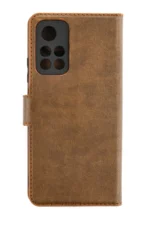 Uray store Xiaomi Redmi Note 11T Kılıf Trend S Plus Kapaklı Kılıf - Taba