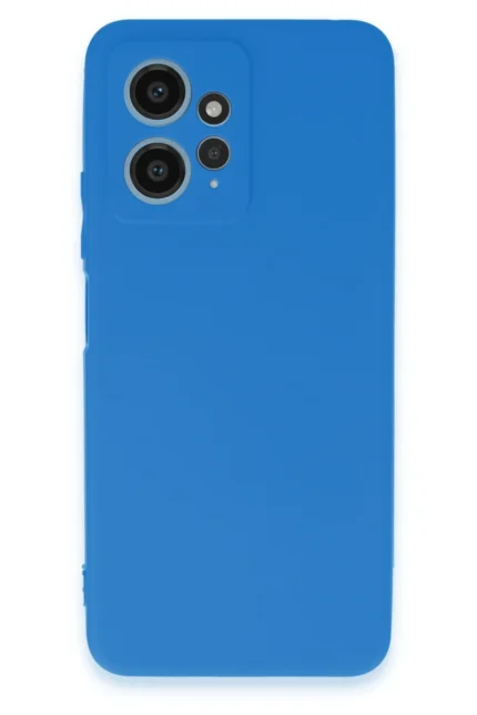 Uray store Xiaomi Redmi Note 12 4G Kılıf First Silikon - Mavi