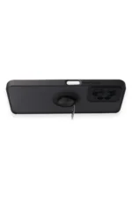 Uray store Xiaomi Redmi Note 12 4G Kılıf Montreal Yüzüklü Silikon Kapak - Siyah - Görsel 3