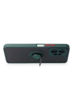 Uray store Xiaomi Redmi Note 12 4G Kılıf Montreal Yüzüklü Silikon Kapak - Yeşil - Görsel 3