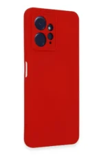 Uray store Xiaomi Redmi Note 12 4G Kılıf Nano içi Kadife Silikon - Kırmızı - Görsel 2