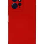 Uray store Xiaomi Redmi Note 12 4G Kılıf Nano içi Kadife Silikon - Kırmızı