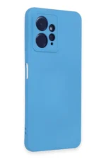 Uray store Xiaomi Redmi Note 12 4G Kılıf Nano içi Kadife Silikon - Mavi - Görsel 2