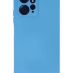 Uray store Xiaomi Redmi Note 12 4G Kılıf Nano içi Kadife Silikon - Mavi