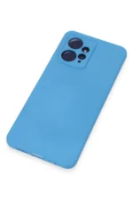 Uray store Xiaomi Redmi Note 12 4G Kılıf Nano içi Kadife Silikon - Mavi - Görsel 4