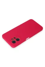 Uray store Xiaomi Redmi Note 12 4G Kılıf Nano içi Kadife Silikon - Pembe - Görsel 3