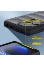 Uray store Xiaomi Redmi Note 12 4G Kılıf Optimum Silikon - Kırmızı - Görsel 4