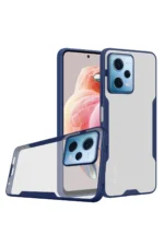 Uray store Xiaomi Redmi Note 12 5G Kılıf Platin Silikon - Lacivert