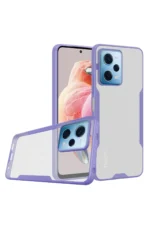 Uray store Xiaomi Redmi Note 12 5G Kılıf Platin Silikon - Lila