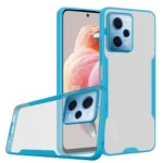 Uray store Xiaomi Redmi Note 12 5G Kılıf Platin Silikon - Mavi