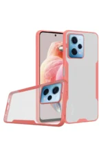 Uray store Xiaomi Redmi Note 12 5G Kılıf Platin Silikon - Pembe