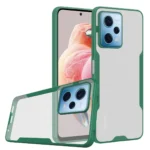 Uray store Xiaomi Redmi Note 12 5G Kılıf Platin Silikon - Yeşil