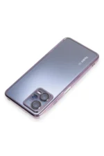 Uray store Xiaomi Redmi Note 12 5G Kılıf Razer Lensli Silikon - Mor - Görsel 5