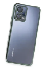 Uray store Xiaomi Redmi Note 12 5G Kılıf Razer Lensli Silikon - Yeşil - Görsel 3