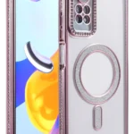 Uray store Xiaomi Redmi Note 12 Pro 4G Joke Simli Magneticsafe Kılıf - Pembe
