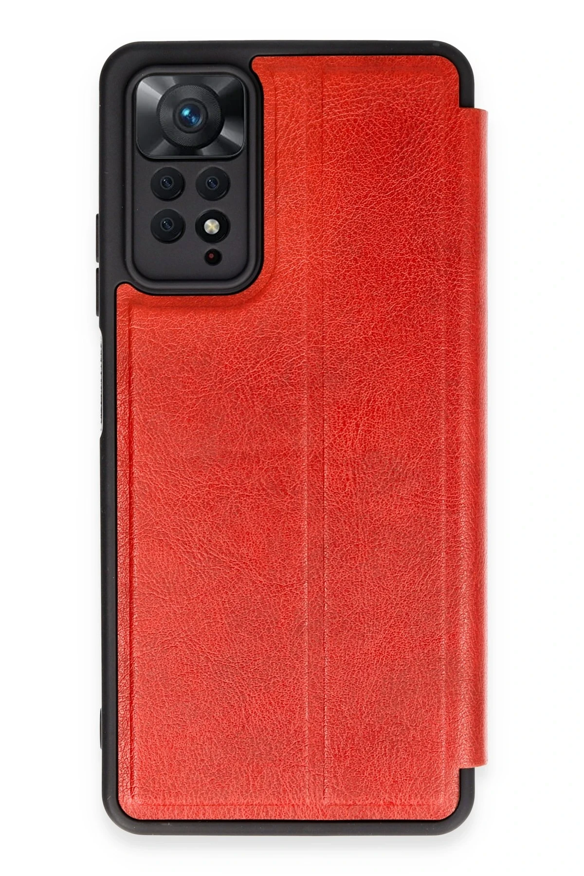 newface-xiaomi-redmi-note-12-pro-4g-kilif-flip-cover-kirmizi-default Uray store Xiaomi Redmi Note 12 Pro 4G Kılıf Flip Cover - Kırmızı - Görsel 1