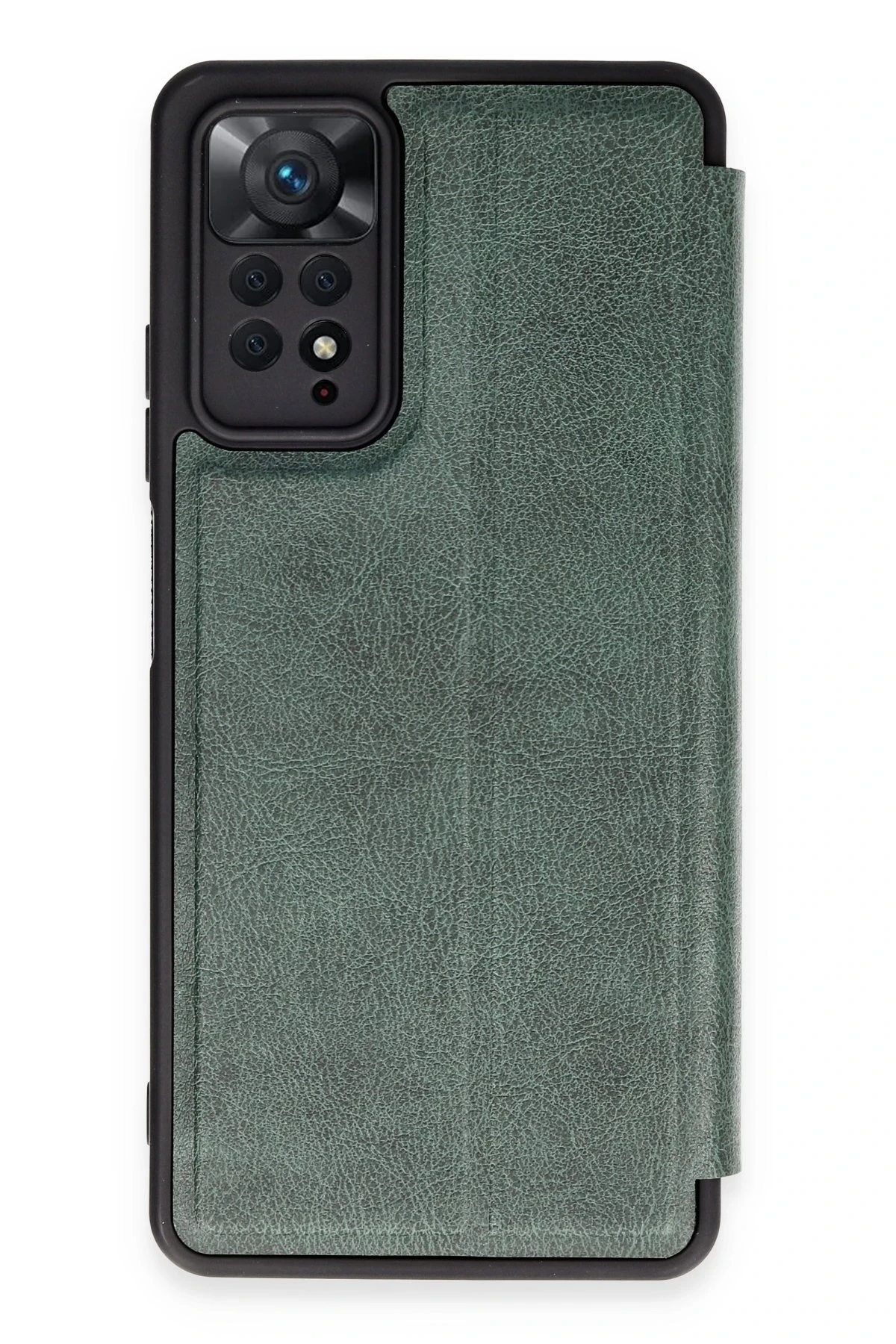 newface-xiaomi-redmi-note-12-pro-4g-kilif-flip-cover-koyu-yesil-default Uray store Xiaomi Redmi Note 12 Pro 4G Kılıf Flip Cover - Koyu Yeşil - Görsel 1