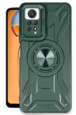 Uray store Xiaomi Redmi Note 12 Pro 4G Kılıf Lincoln Silikon - Koyu Yeşil