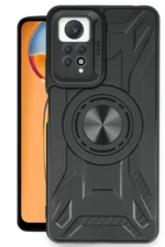 Uray store Xiaomi Redmi Note 12 Pro 4G Kılıf Lincoln Silikon - Siyah