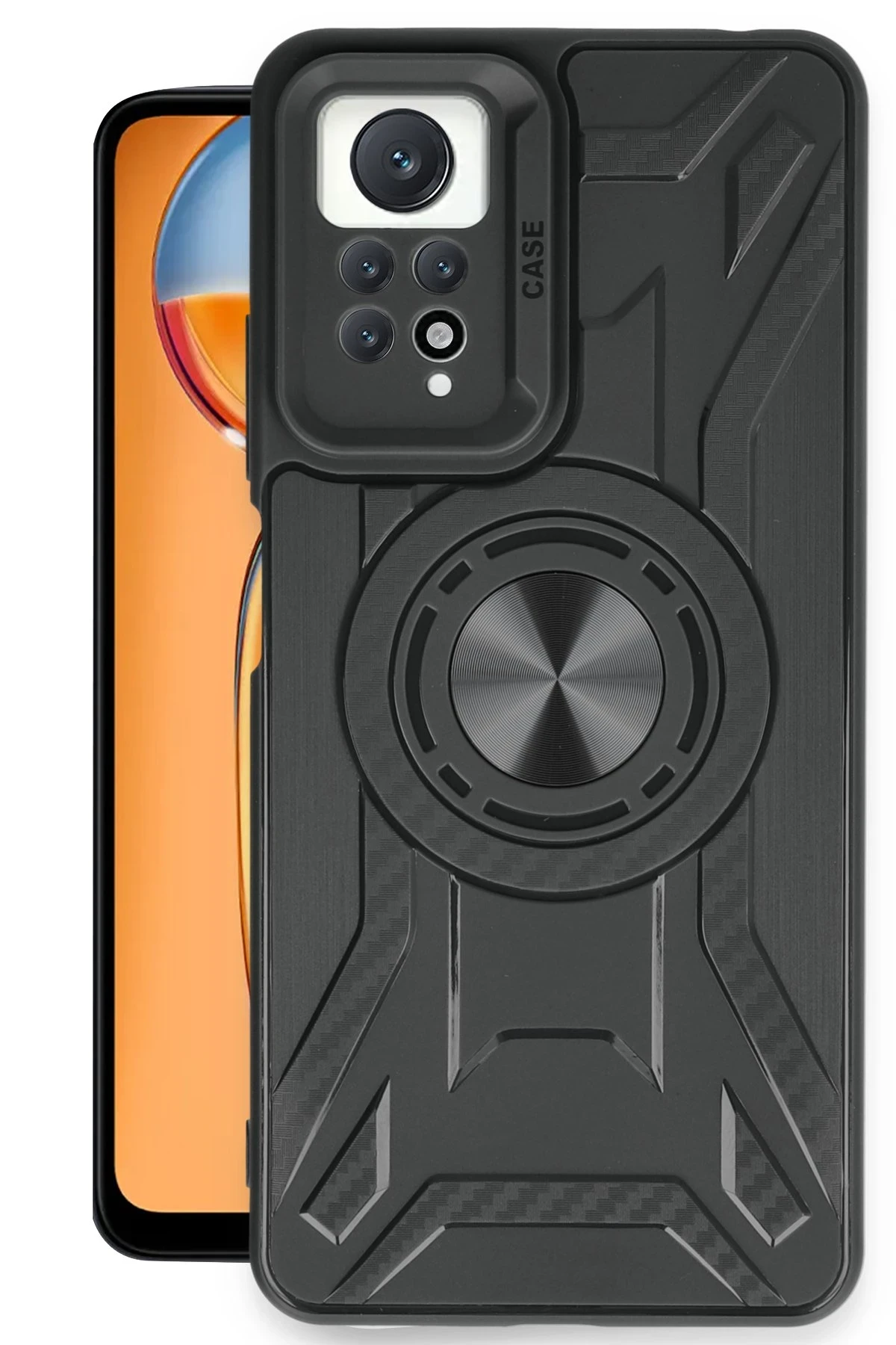 newface-xiaomi-redmi-note-12-pro-4g-kilif-lincoln-silikon-siyah-default Uray store Xiaomi Redmi Note 12 Pro 4G Kılıf Lincoln Silikon - Siyah - Görsel 1