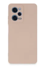 Uray store Xiaomi Redmi Note 12 Pro 5G Kılıf Nano içi Kadife Silikon - Pudra - Görsel 2