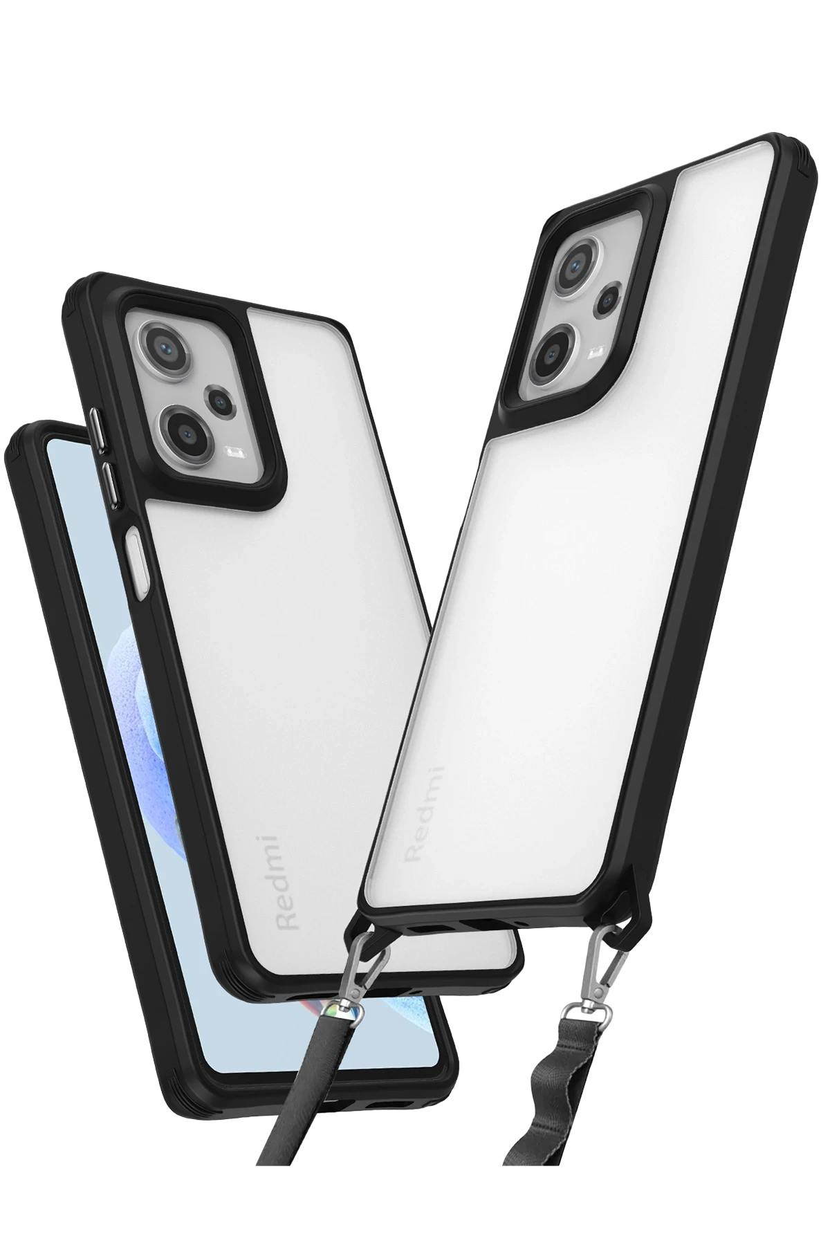 newface-xiaomi-redmi-note-12-pro-5g-kilif-penta-silikon-kilif-siyah-default Uray store Xiaomi Redmi Note 12 Pro 5G Kılıf Penta Silikon Kılıf - Siyah - Görsel 1