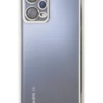 Uray store Xiaomi Redmi Note 12 Pro 5G Kılıf Razer Lensli Silikon - Gümüş