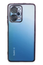 Uray store Xiaomi Redmi Note 12 Pro 5G Kılıf Razer Lensli Silikon - Mor