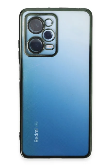 Uray store Xiaomi Redmi Note 12 Pro 5G Kılıf Razer Lensli Silikon - Yeşil