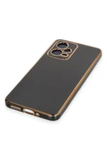 Uray store Xiaomi Redmi Note 12 Pro 5G Kılıf Volet Silikon - Siyah - Görsel 4