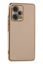 Uray store Xiaomi Redmi Note 12 Pro Plus Kılıf Volet Silikon - Pembe