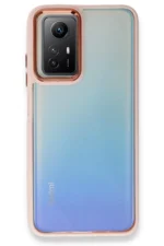 Uray store Xiaomi Redmi Note 12S Kılıf Dora Kapak - Pudra - Görsel 2