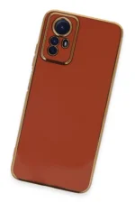 Uray store Xiaomi Redmi Note 12S Kılıf Volet Silikon - Kırmızı - Görsel 3