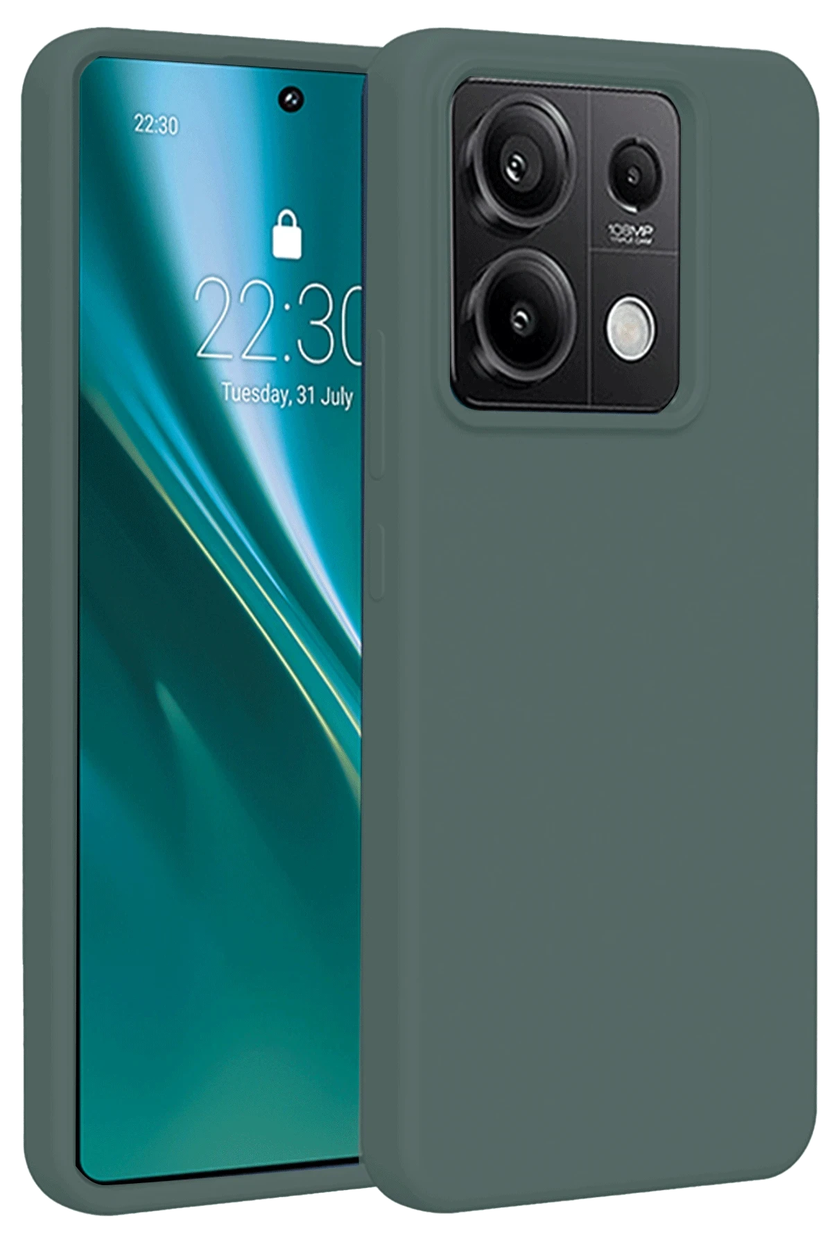 newface-xiaomi-redmi-note-13-4g-kilif-first-silikon-koyu-yesil-default Uray store Xiaomi Redmi Note 13 4G Kılıf First Silikon - Koyu Yeşil - Görsel 1