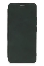 Uray store Xiaomi Redmi Note 13 4G Kılıf Flip Cover - Koyu Yeşil - Görsel 2