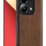 Uray store Xiaomi Redmi Note 13 4G Kılıf Flip Cover - Taba