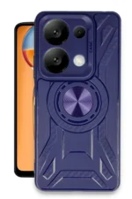 Uray store Xiaomi Redmi Note 13 4G Kılıf Lincoln Silikon - Lacivert