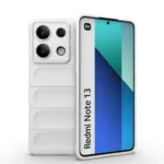 Uray store Xiaomi Redmi Note 13 4G Kılıf Optimum Silikon - Krem
