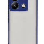 Uray store Xiaomi Redmi Note 13 5G Kılıf Montreal Silikon Kapak - Lacivert