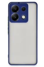 Uray store Xiaomi Redmi Note 13 5G Kılıf Montreal Silikon Kapak - Lacivert