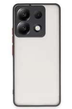 Uray store Xiaomi Redmi Note 13 5G Kılıf Montreal Silikon Kapak - Siyah
