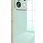 Uray store Xiaomi Redmi Note 13 5G Kılıf Volet Silikon - Açık Yeşil