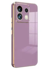Uray store Xiaomi Redmi Note 13 5G Kılıf Volet Silikon - Mor