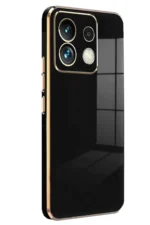 Uray store Xiaomi Redmi Note 13 5G Kılıf Volet Silikon - Siyah