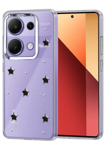 Uray store Xiaomi Redmi Note 13 Pro 4G Fiyonk Desenli Kapak - Desen 4