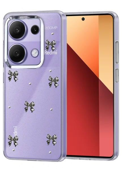 Uray store Xiaomi Redmi Note 13 Pro 4G Fiyonk Desenli Kapak - Desen 5